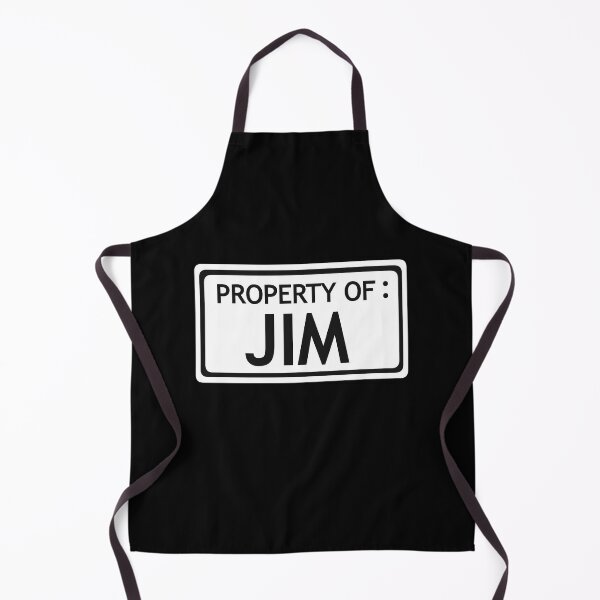 Item preview, Property of Jim black background // The Stanley Parable  designed and sold by CYBER-BAT.