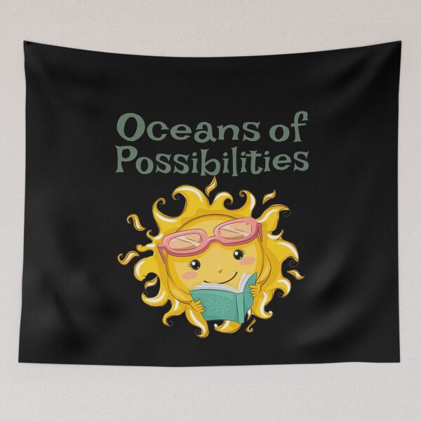 Item preview, Oceans of possibilities summer reading designed and sold by kadashirt.