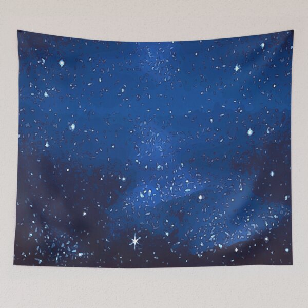 Item preview, moon, star, constellation Mask designed and sold by Collagedream.