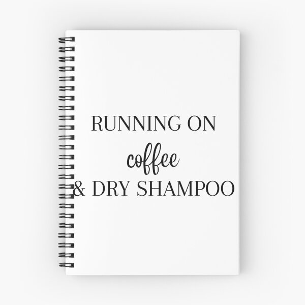 Item preview, Running On Coffee & Dry Shampoo - Funny Running designed and sold by RunPower.