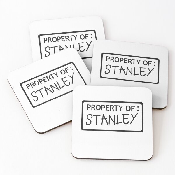 Item preview, Written Property of Stanley white background // The Stanley Parable  designed and sold by CYBER-BAT.