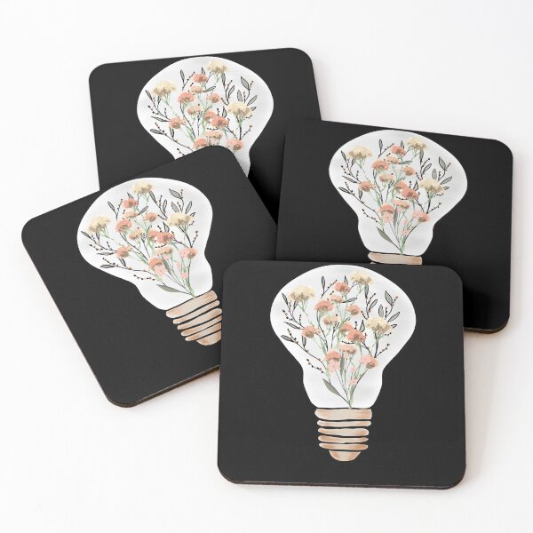 Item preview, light bulb with flowers designed and sold by AppareIIndustry.