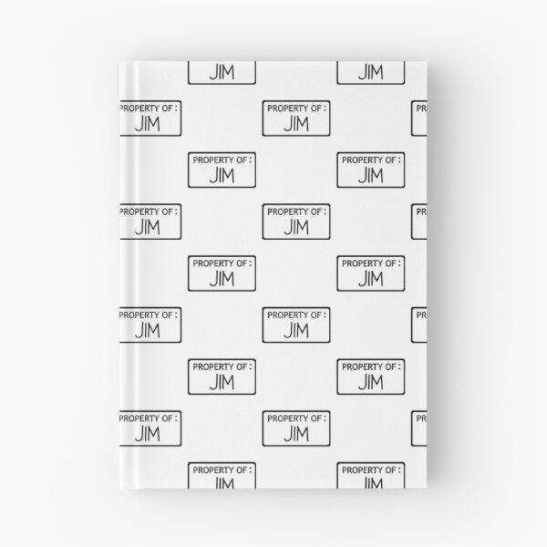 Item preview, Written Property of Jim white background // The Stanley Parable  designed and sold by CYBER-BAT.