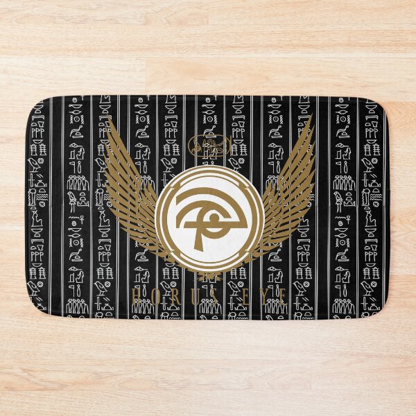 Item preview, Horus eye with Egyptian hieroglyphs designed and sold by Cult Archive.