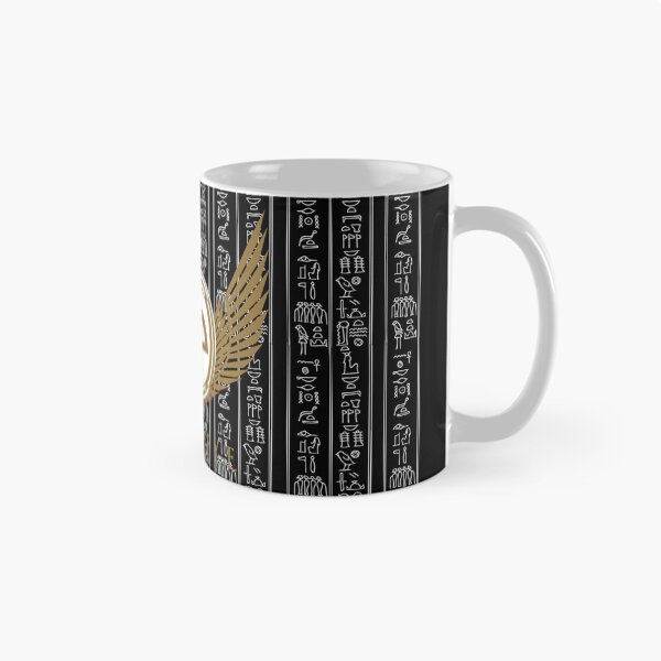 Item preview, Horus eye with Egyptian hieroglyphs designed and sold by Cult Archive.