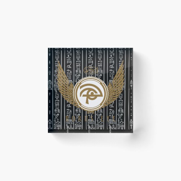 Item preview, Horus eye with Egyptian hieroglyphs designed and sold by Cult Archive.