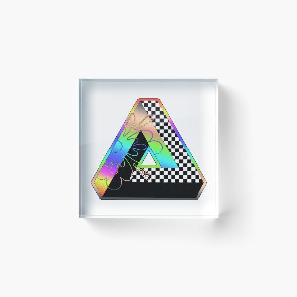 Item preview, Pyramid and black and white squares designed and sold by Kamoufleur.