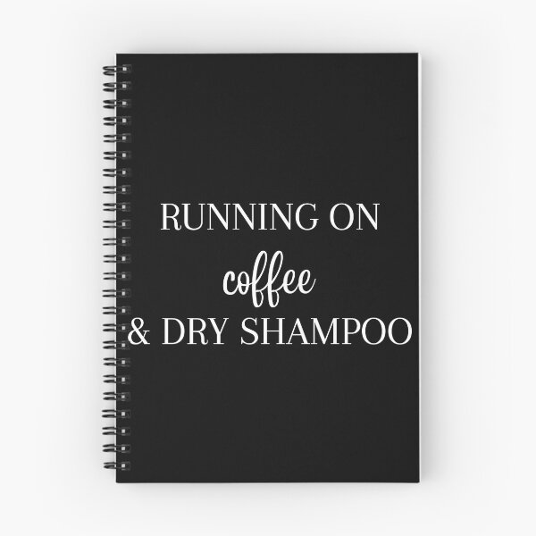 Item preview, Running On Coffee & Dry Shampoo - Funny Running I designed and sold by RunPower.