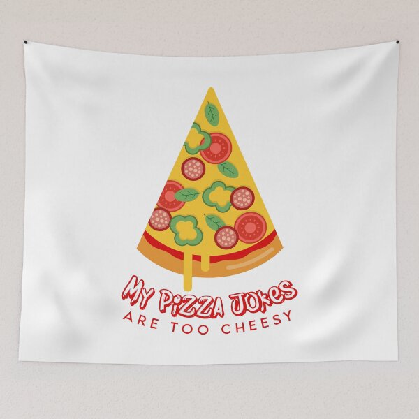 Item preview, My Pizza Jokes Are Too Cheesy designed and sold by Stag's PK.