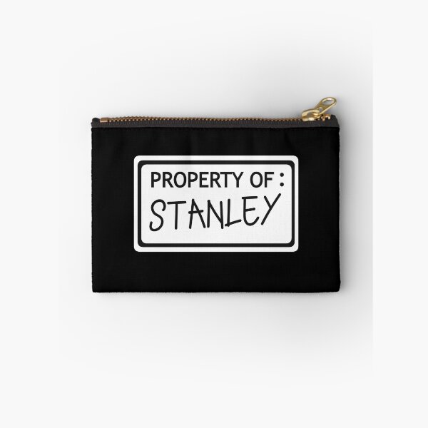 Item preview, Written Property of Stanley black background // The Stanley Parable  designed and sold by CYBER-BAT.