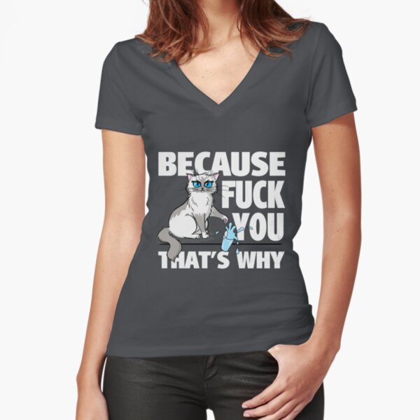 Fitted V-Neck T-Shirt