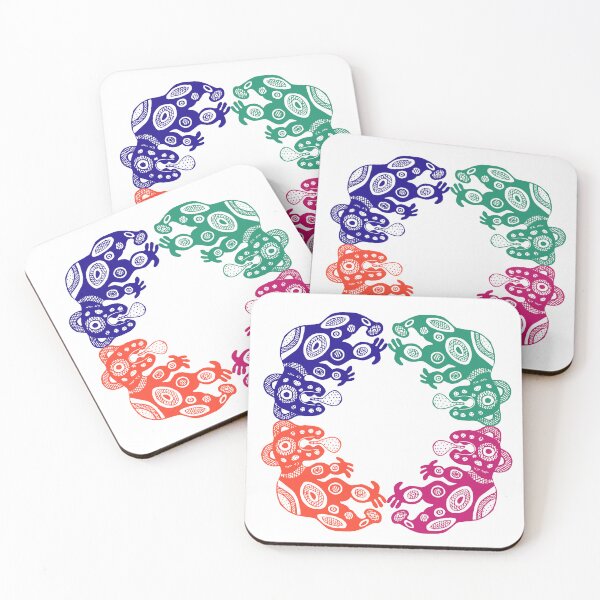 Item preview, Aboriginal Art - Traditional Art In Beautiful Colours designed and sold by ShapedUp.