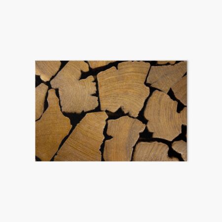 Wood 3 Art Board Print