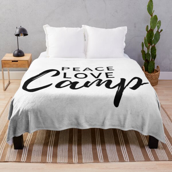 Item preview, Peace Love Camp, Camp, Camp Lovers, Happy Camper - Camping Trip -Gift designed and sold by Alexa5454.