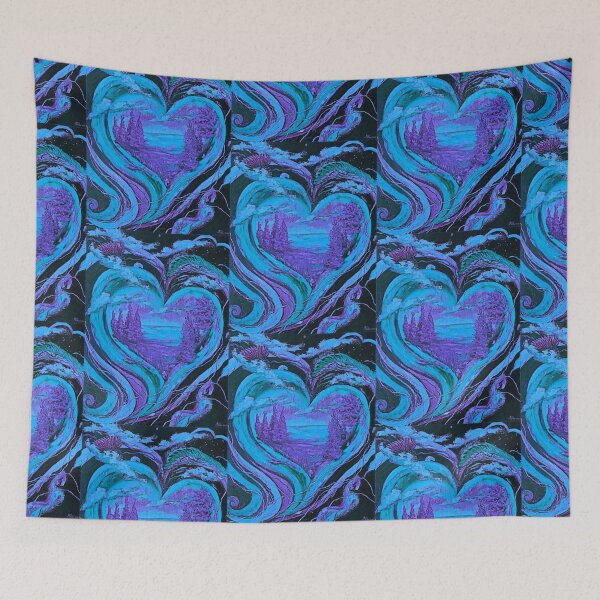 Item preview, Threads of the heart, edited oil painting, #33 designed and sold by MariDaniArt.