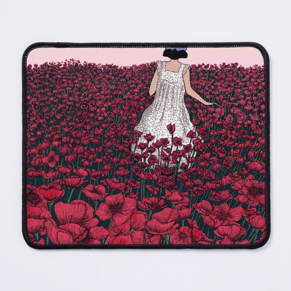 Item preview, Field of Poppies | Coloured Version designed and sold by ECMazur Art.