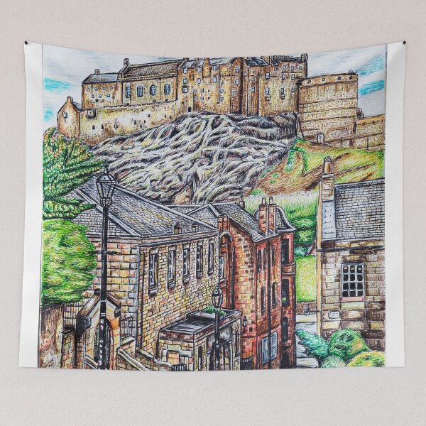 Item preview, The Vennel View Edinburgh Art designed and sold by Edoniworks1.