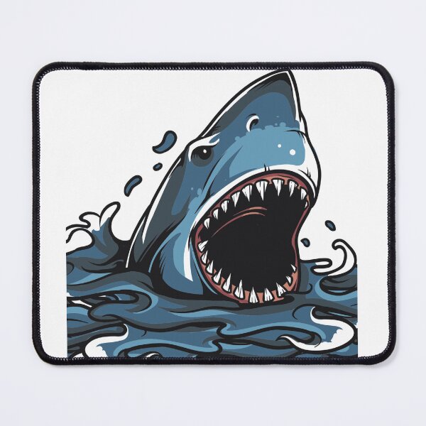 Aperçu de l'œuvre Les requins! créée et vendue par TimeOfTheFuture.