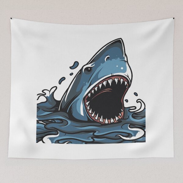 Item preview, Sharks! designed and sold by TimeOfTheFuture.