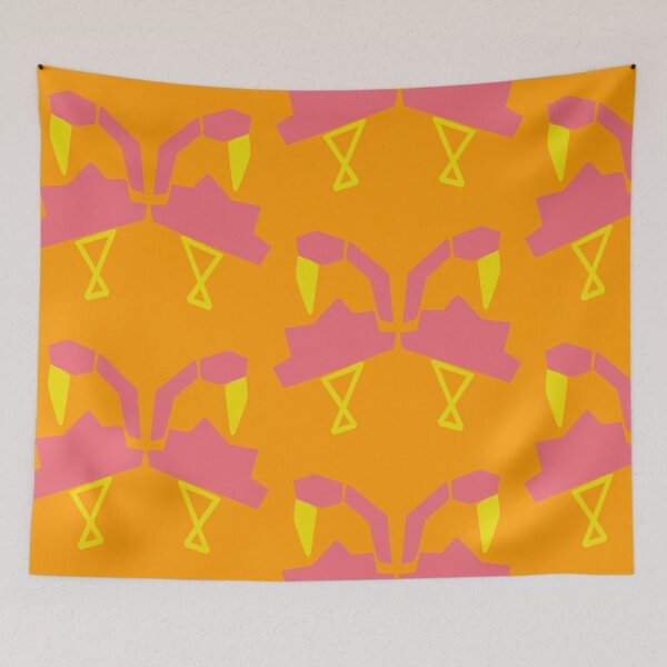 Item preview, Flamingo Shapes Minimalist designed and sold by WildwaterDesign.