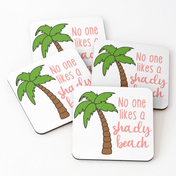 Item preview, No One Likes A Shady Beach Palm Tree designed and sold by SmackCreations.