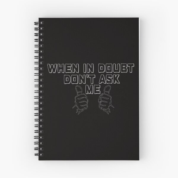 Item preview, When In Doubt (copy) designed and sold by PoetryInVision.