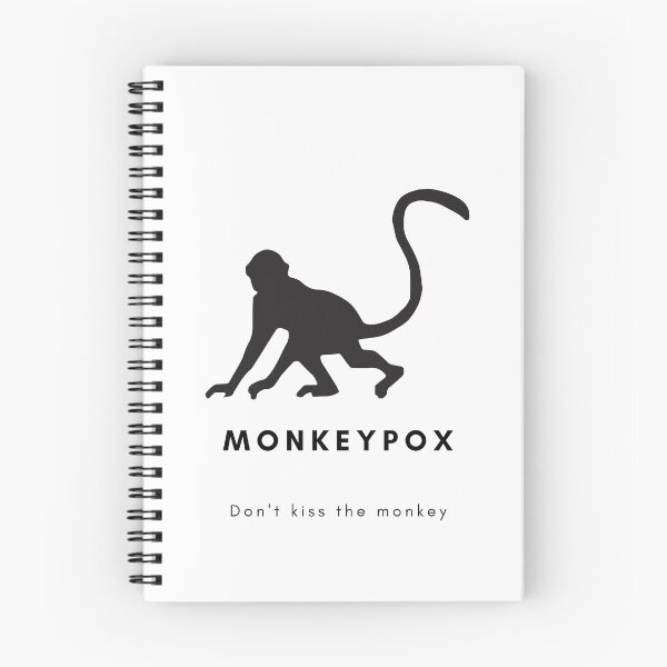 Item preview, Monkeypox, Don't kiss the monkey T-shirt designed and sold by Art-Echo.