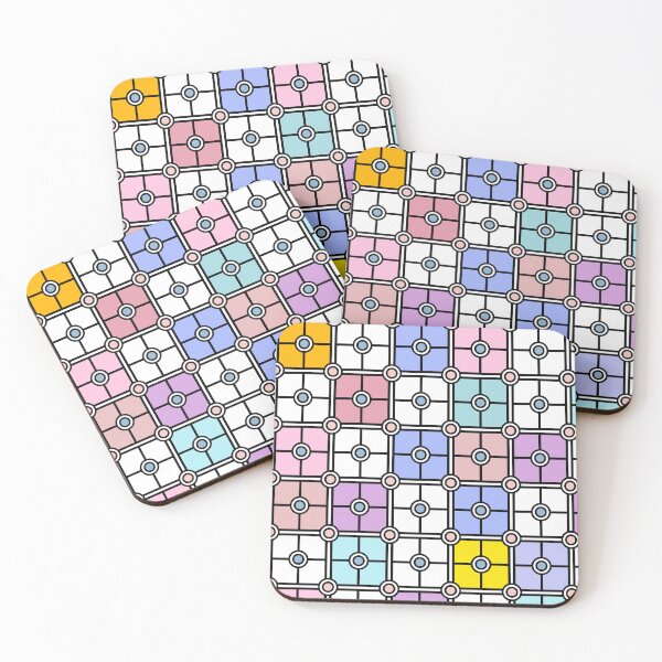 Item preview, Colourful Circle Link Geometric Pattern designed and sold by Moyanana.