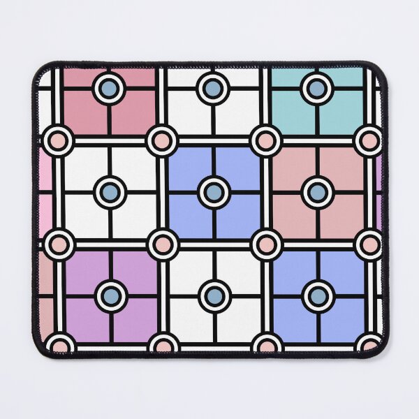 Item preview, Colourful Circle Link Geometric Pattern designed and sold by Moyanana.