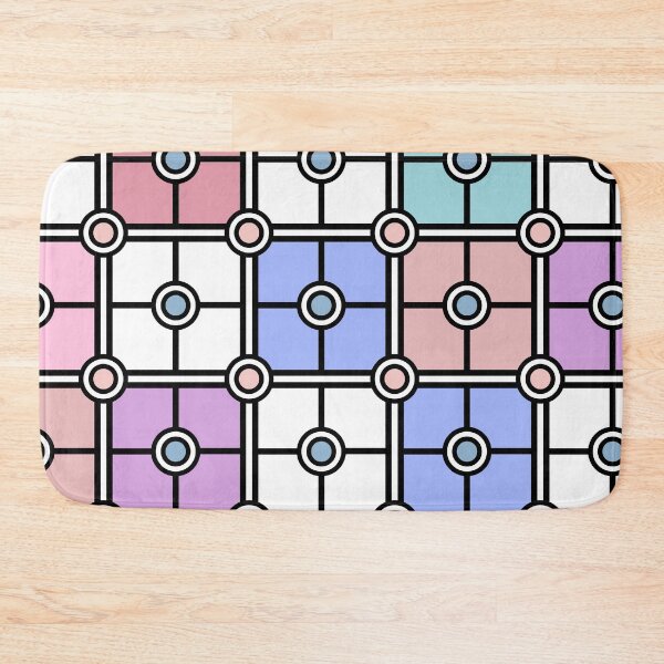 Item preview, Colourful Circle Link Geometric Pattern designed and sold by Moyanana.