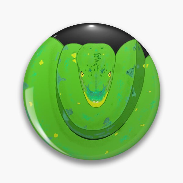 Item preview, Green Tree Python designed and sold by JoellAnnJacob.