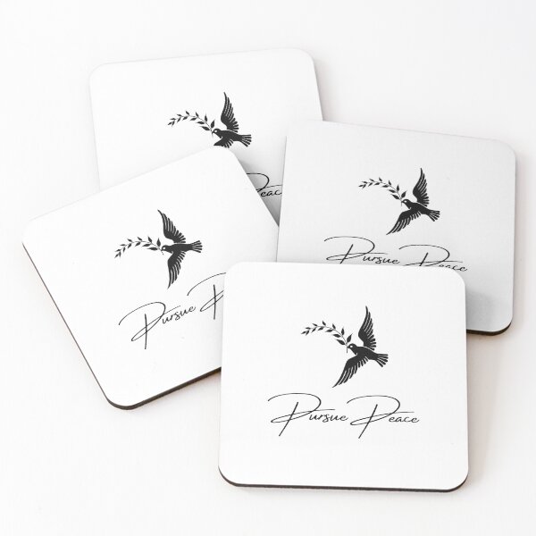 Item preview, Pursue Peace - A beautifully designed image with simple but meaningful text. designed and sold by ShapedUp.