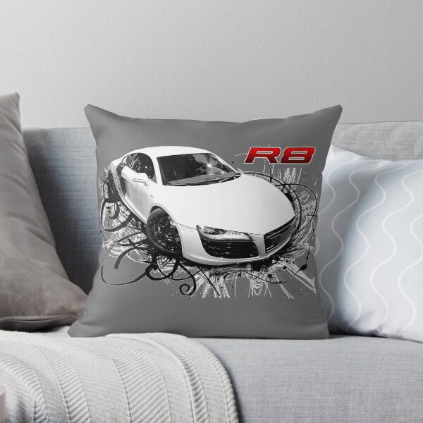 Audi R8 im Wirbel Dekokissen