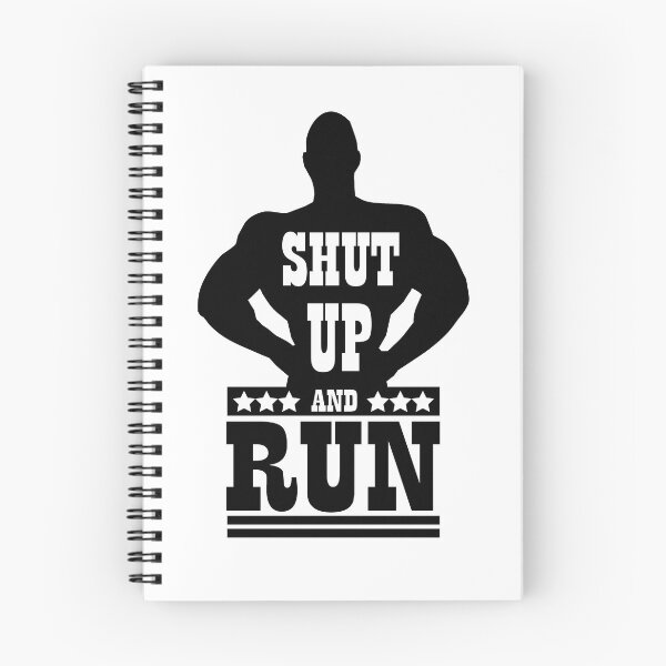 Item preview, Shut up and run designed and sold by nektarinchen.