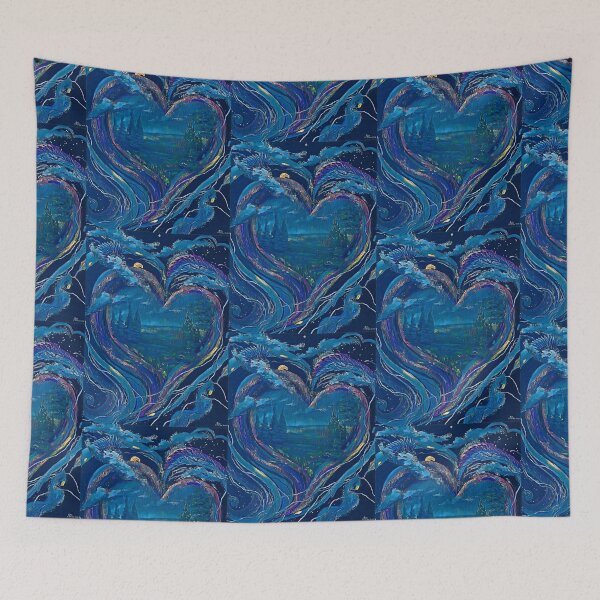 Item preview, Threads of the heart, edited oil painting, #34 designed and sold by MariDaniArt.