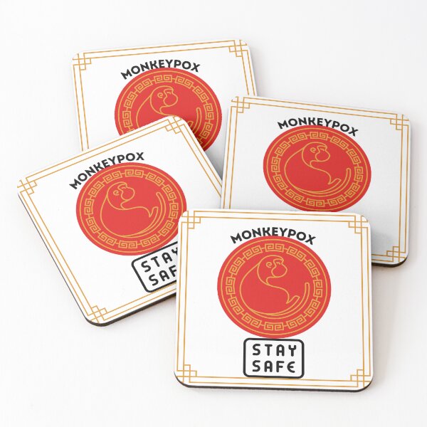 Item preview, Monkeypox stay safe designed and sold by Art-Echo.