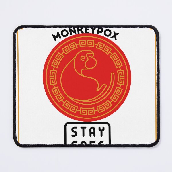 Item preview, Monkeypox stay safe designed and sold by Art-Echo.