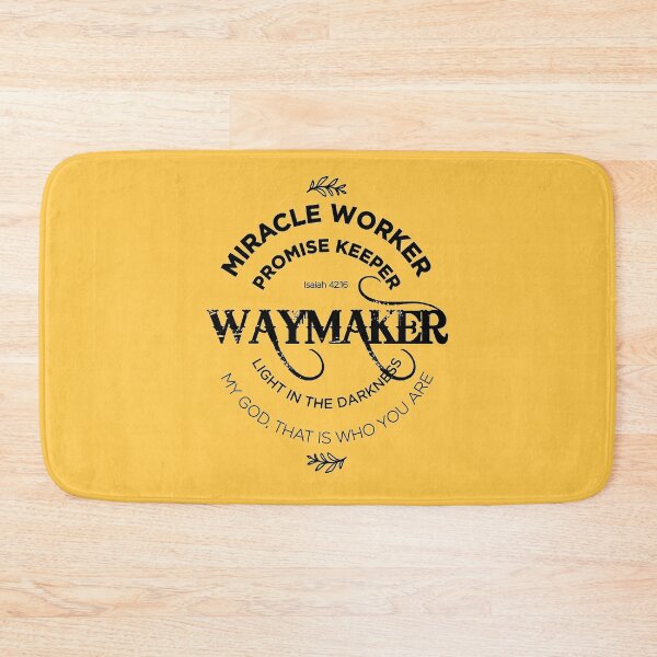 Item preview, Waymaker, Miracle worker - Daffodil designed and sold by AbideApparel.