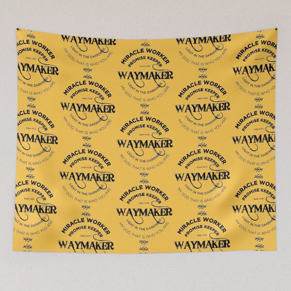 Item preview, Waymaker, Miracle worker - Daffodil designed and sold by AbideApparel.