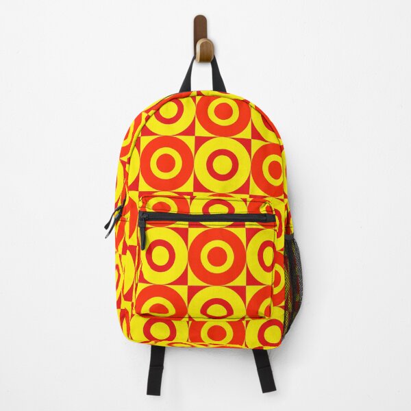 Item preview, red and yellow minimalsit geometrical pattern designed and sold by pauloneill-art.