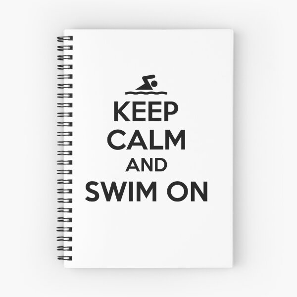Item preview, Keep calm and swim on designed and sold by nektarinchen.