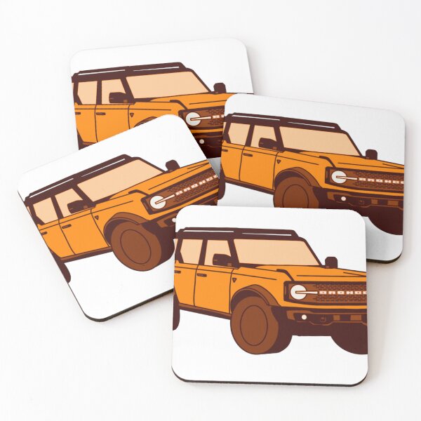 Aperçu de l'œuvre Ford Bronco '22 orange créée et vendue par allisondw29.