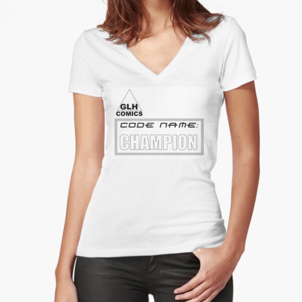 Fitted V-Neck T-Shirt
