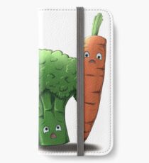 Left-Right : The Mansion // The Vegetables iPhone Wallet/Case/Skin