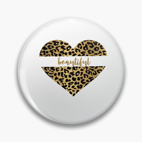 Item preview, Leopard print heart designed and sold by Rosaliartbook.