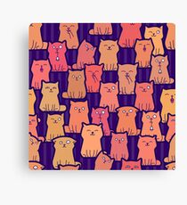 Cute ginger kittens Canvas Print