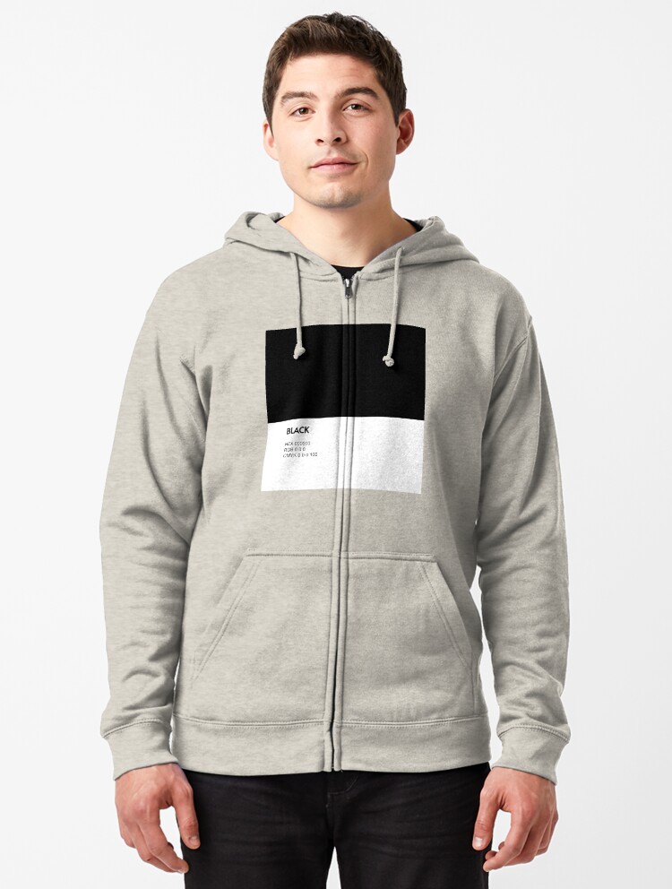 Black 2024 colour hoodie