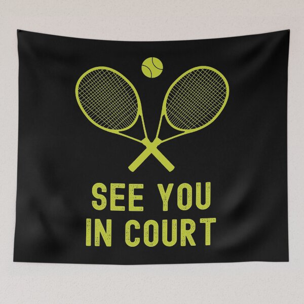 Item preview, See You in Court Tennis designed and sold by Adel Qasem.