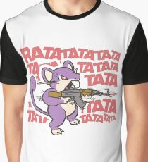 Rattata Machine gun Graphic T-Shirt