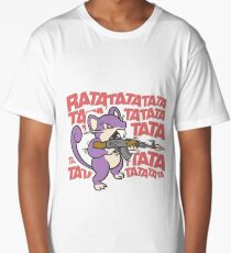Rattata Machine gun Long T-Shirt